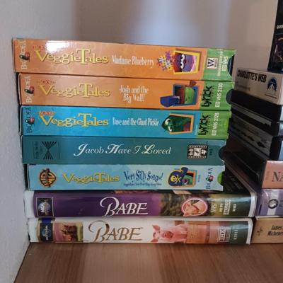 MOVIES ON DVD'S AND VHS