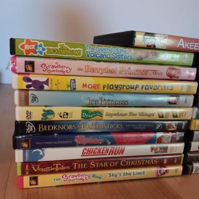 CHILDREN'S MOVIES AND SHOWS ON DVD'S
