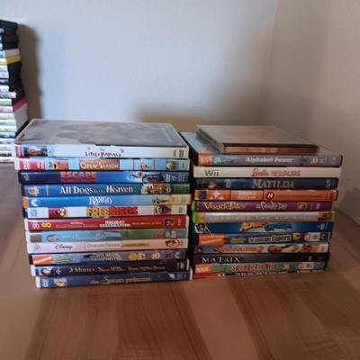 CHILDREN'S MOVIES ON DVD'S