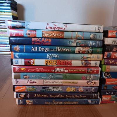 CHILDREN'S MOVIES ON DVD'S