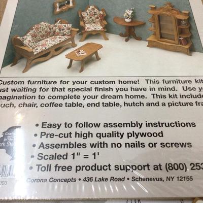 Doll Furniture Wood Cut Outs
