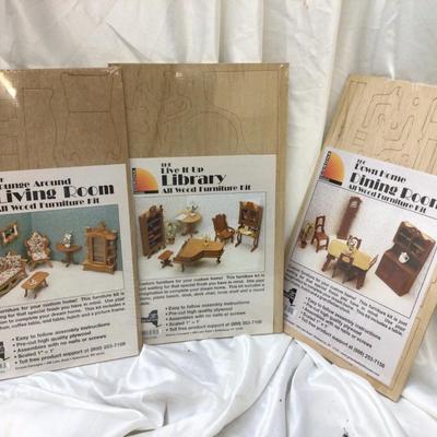 Doll Furniture Wood Cut Outs