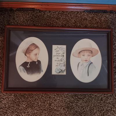 AMISH THEMED WALL ART