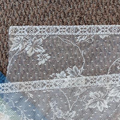 BABY OR WALL HUNG QUILT AND LACEY SEWING MATERIAL