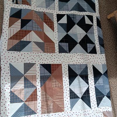 HANDMADE QUILT TOP SIZE QUEEN