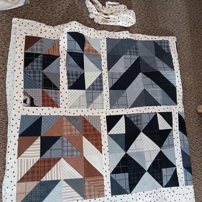 HANDMADE QUILT TOP SIZE QUEEN