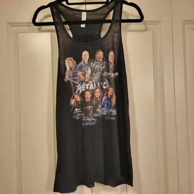 Two Women's Metallica Tank Tops 2XL