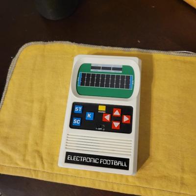 Vintage Electronic Football Handheld Game