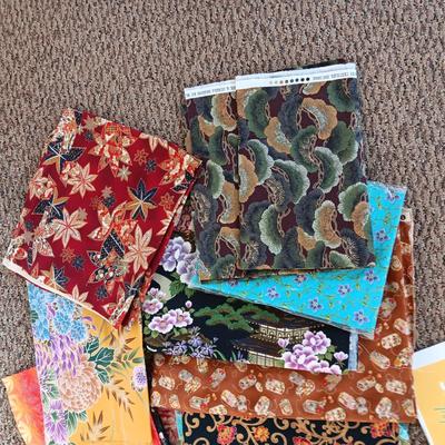 SEWING MATERIAL WITH INSTRUCTION BOOK FOR BEADED LANTERNS QUILT