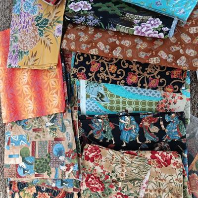 SEWING MATERIAL WITH INSTRUCTION BOOK FOR BEADED LANTERNS QUILT