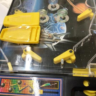 Electronic Space Shuttle Pinball Machine and Easy Money Board Game