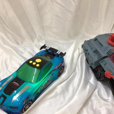 1989 GI Joe Off Road Vehicle and Light Speed Car