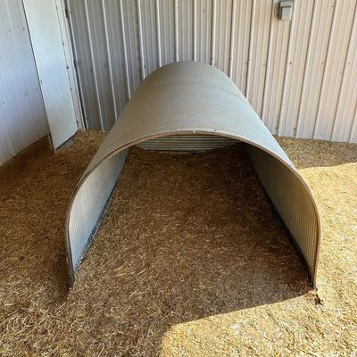 GALVANIZED PORT-A-HUT SHELTER