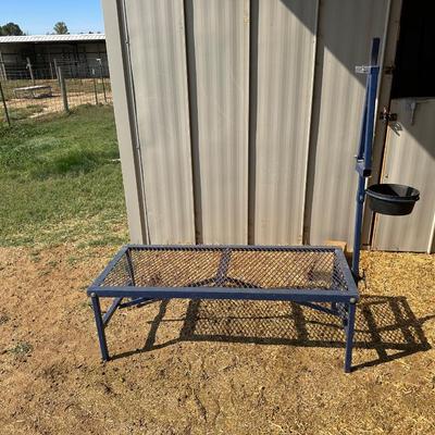 GOAT MILKING STATION