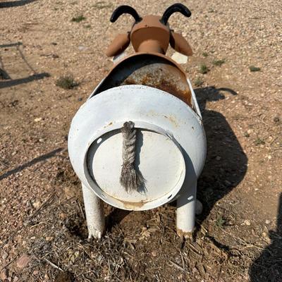 STEEL STEER FLOWER POT