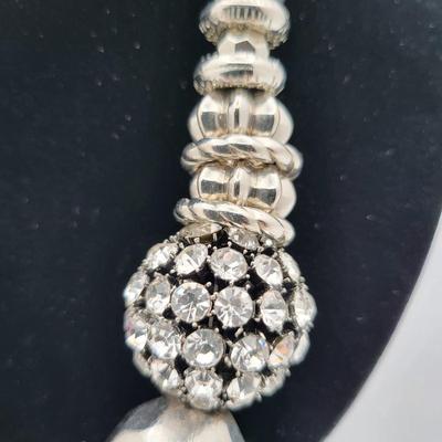 Silvertone Bold Runway Fashion Necklaces
