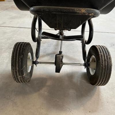 AGRI-FAB PULL BEHIND SEEDER/SPREADER