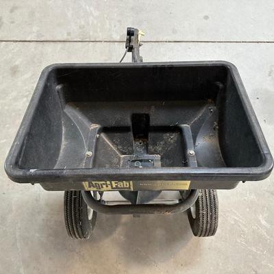 AGRI-FAB PULL BEHIND SEEDER/SPREADER
