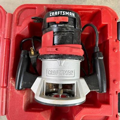 CRAFTSMAN ROUTER & A MAKITA SAWZ ALL