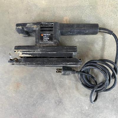 HEAT GUN, FINISHING SANDER AND A DRILL