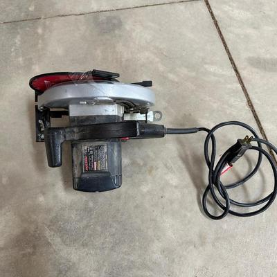 10" CIRCULAR SAW, HEAT GUN AND AN ELECTRIC STAPLER