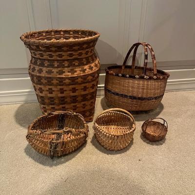 Five Woven Baskets (2DR-MG)