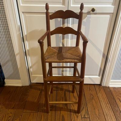Child’s Woven Seat Highchair (2DR-MG)