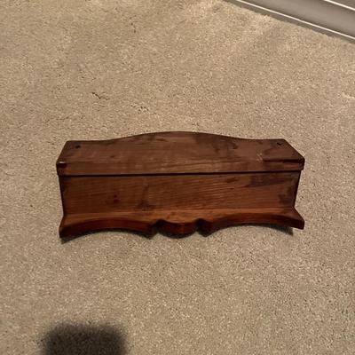 Ornate Wooden Framed Beveled Mirror & Shelf (2DR-MG)