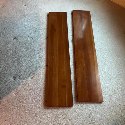Large Wooden Drop Leaf Dining Table (2DR-MG)