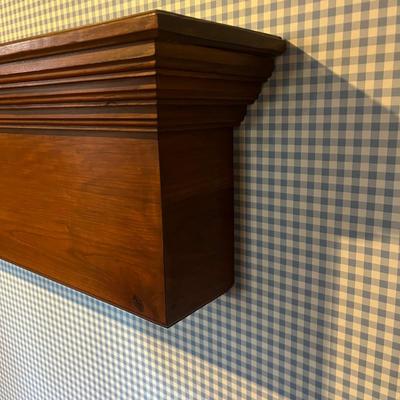 Wall Mount Mantel-Style Plate Stand (2KD-MG)