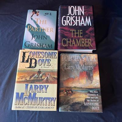 Novels by Grisham, Michener, McMurty & More (2S-MG)