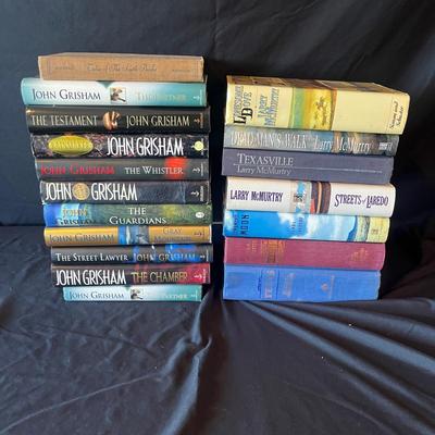 Novels by Grisham, Michener, McMurty & More (2S-MG)
