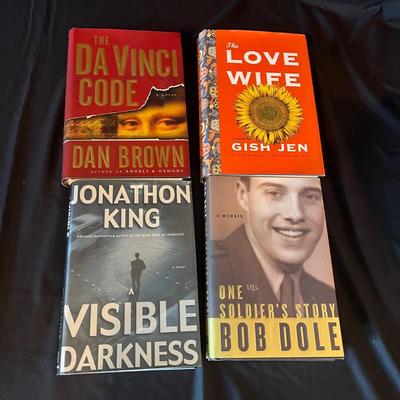 Hardback Novels by Brown, Hillenbrand, King & More (2S-MG)