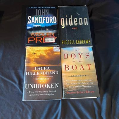Hardback Novels by Brown, Hillenbrand, King & More (2S-MG)