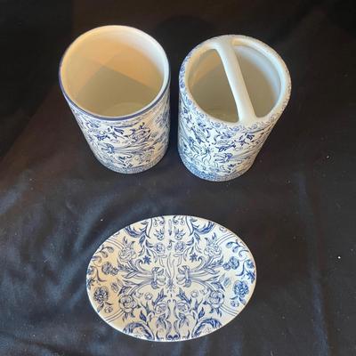 Kassitex Ceramic Bathroom Accessories & Mirror (2D-MG)