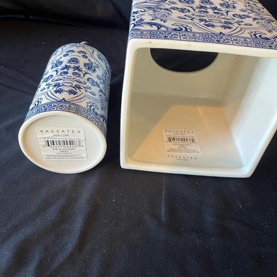 Kassitex Ceramic Bathroom Accessories & Mirror (2D-MG)