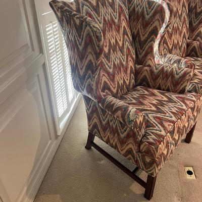 Two Fairington Chippendale Style Chairs (2D-MG)