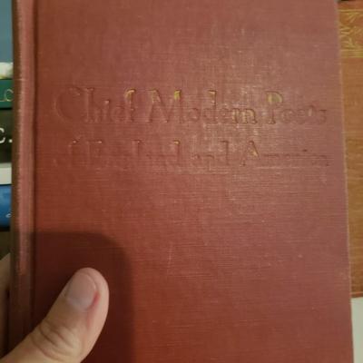 Vintage Poetry and Shakespeare Books (2S-KD)