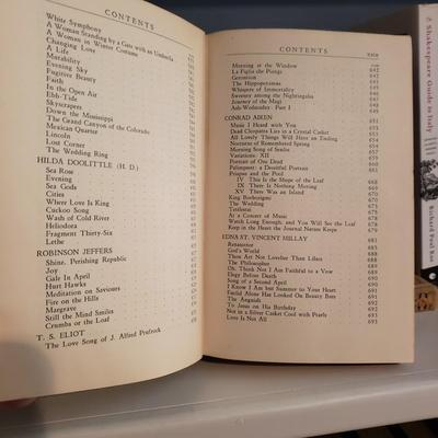 Vintage Poetry and Shakespeare Books (2S-KD)