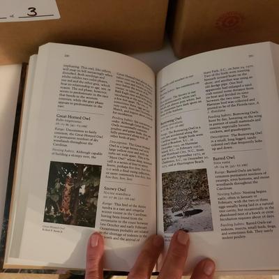 Bird Field Guides and Four Bushnell Binoculars (2S-KD)