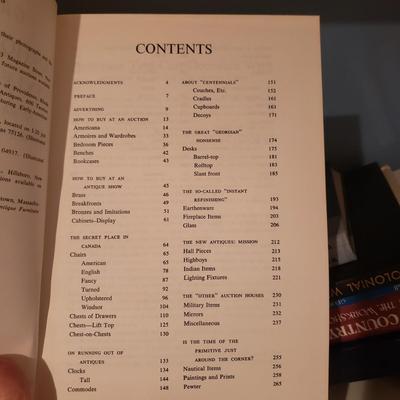Furniture, Antiques and Decorating Books (2S-KD)