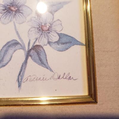 Four A. Renee Dellar Violet Prints (3PB-KD)