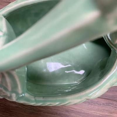 McCoy USA Green stork planter