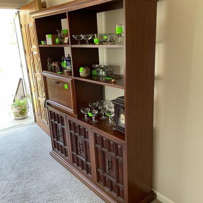 Mid-Century Modern Media and Display Table