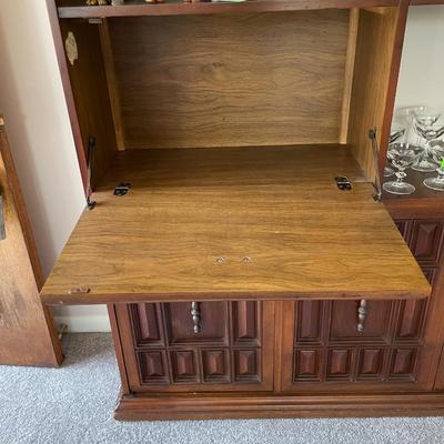 Mid-Century Modern Media and Display Table
