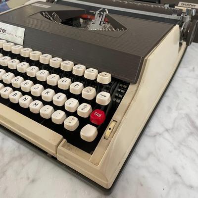 Vintage Brother Portable Typewriter with Carrying Case