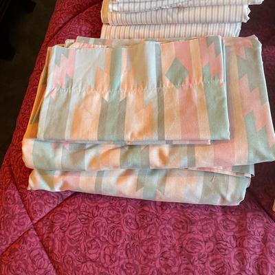 Lot of Assorted Bed Sheets