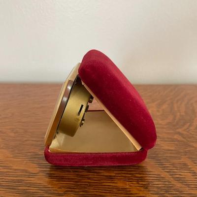 Vintage Wind Up Travel Alarm Clock.