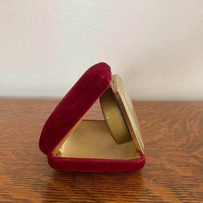 Vintage Wind Up Travel Alarm Clock.