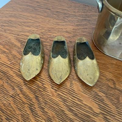 Lot of Hand Crafted Brass Items